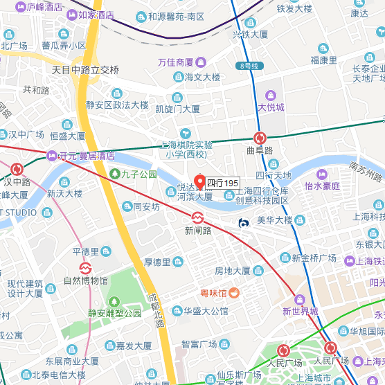 四行195地图