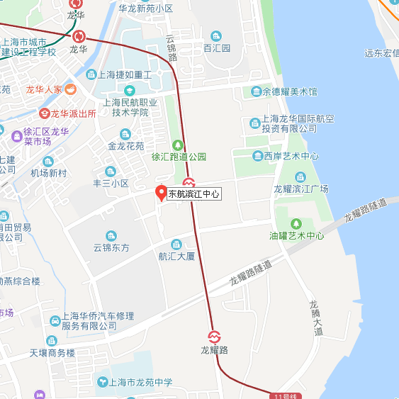 东航滨江中心地图