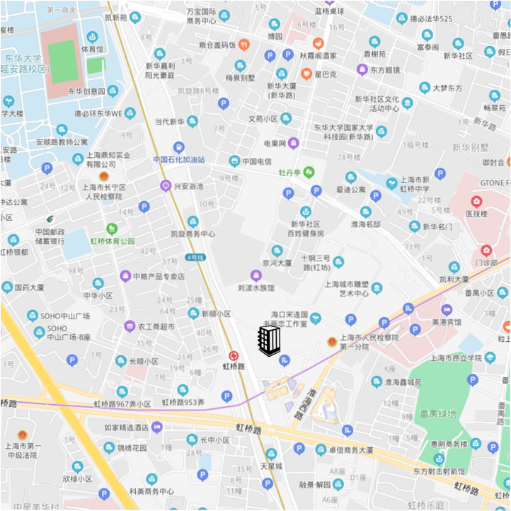 长宁国际发展大厦地图