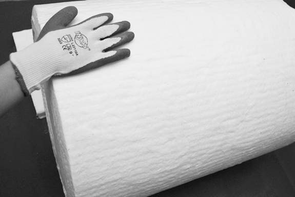 Ceramic Fiber Blanket, BioSoluble Grade 8lb, 2300°F