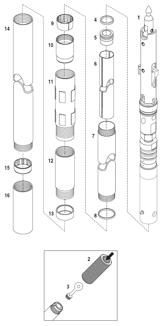 WirelineTripleTubeCoreBarrel