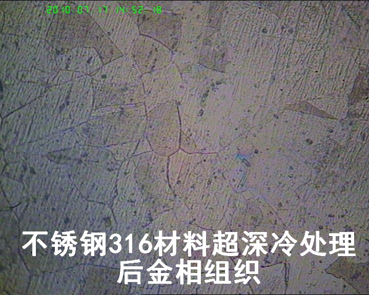 超深冷处理500倍金相照片2