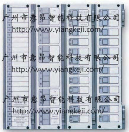 总线联动控制显示操作面板3-24R、3-24G、3-24Y