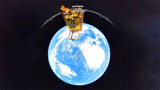 地球“全身照”上新 低轨智能卫星传回地球全景作品“太空之弦”