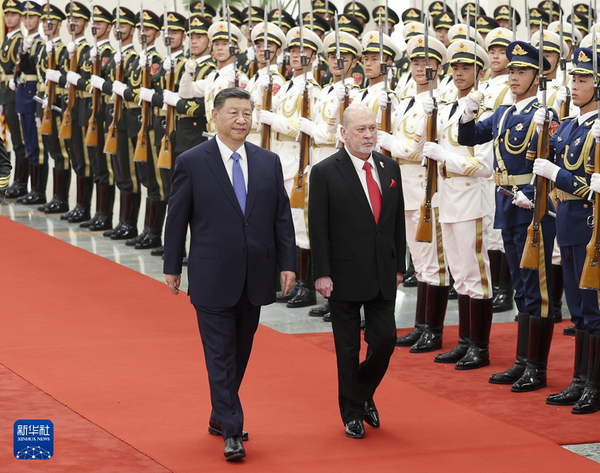 习近平同马来西亚最高元首易卜拉欣会谈