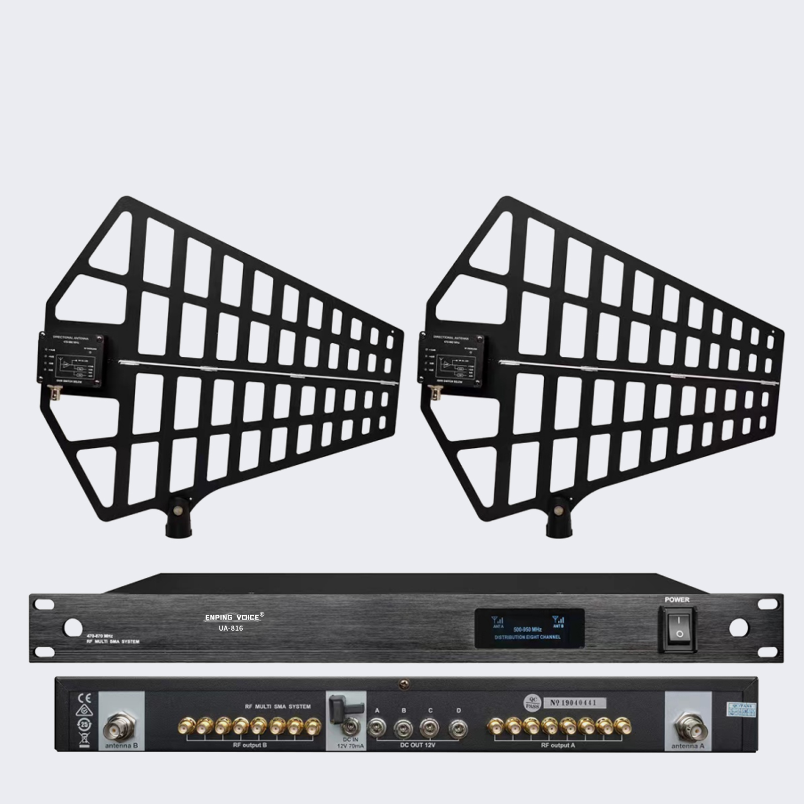 UA-816  十六路话筒天线放大器