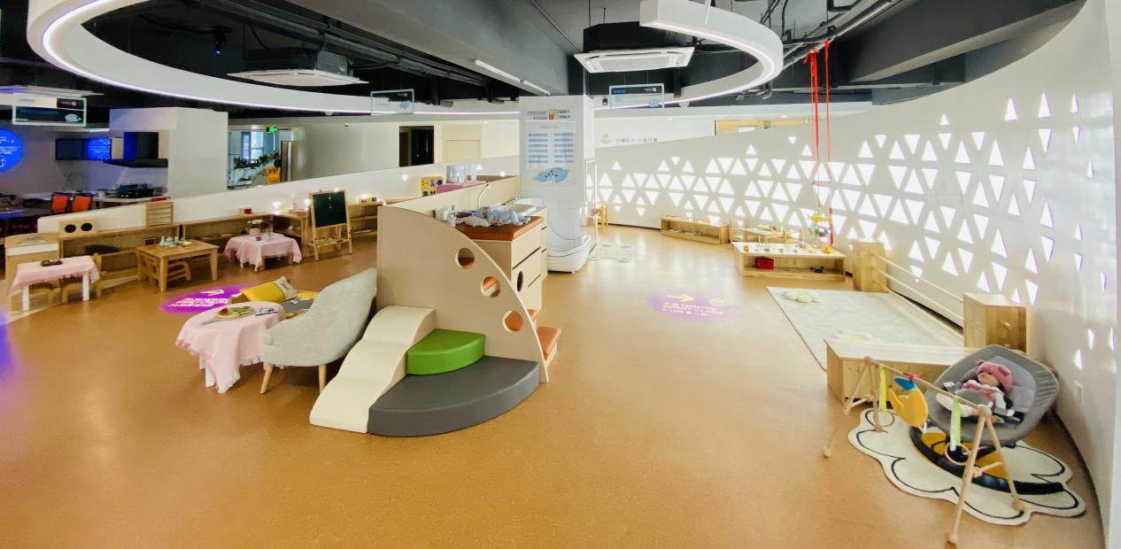 托育展示区