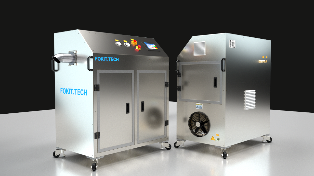 科洁干冰造粒机dryicepelletizer-FOKIT-PE100s-5
