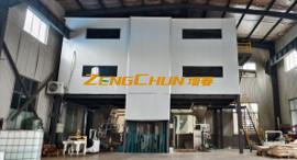 Internal enclosed fully automatic water-soluble fertilizer production workshop