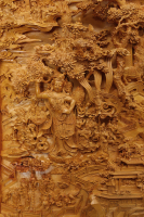 10-1释迦牟尼传2015年榧木219.0×400.0×60CM-8