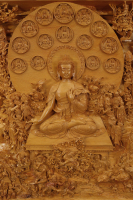 10-5释迦牟尼传2015年榧木219.0×400.0×60CM-17
