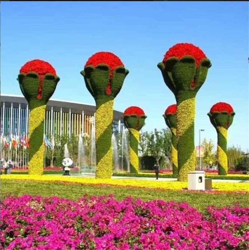 五色草造型9