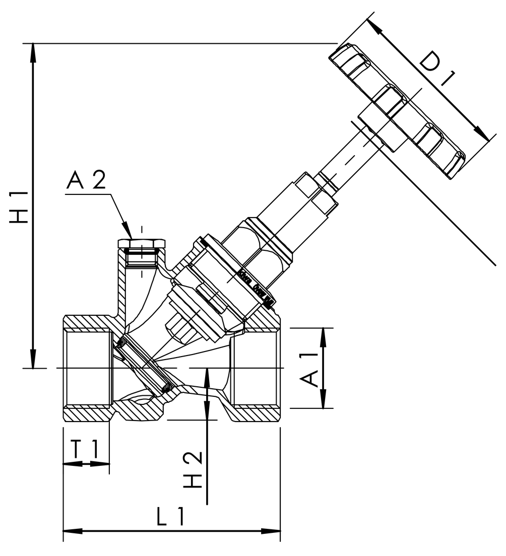 WESERstopvalve,withpluggeddrainport,FPT2