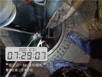 西安朱宏路管廊工程现场