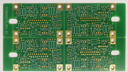 Min Hole Size: 0. 2mm　　 Board Thickness: 1.2mm Trace/Space: 0.3/0.3mm