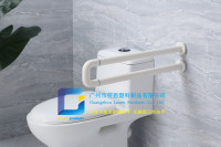 卫生间扶手-白色U型扶手老人安全助力扶手杆无障碍助立坐便器扶手-2