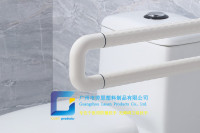 卫生间扶手-白色U型扶手老人安全助力扶手杆无障碍助立坐便器扶手-3_细节3
