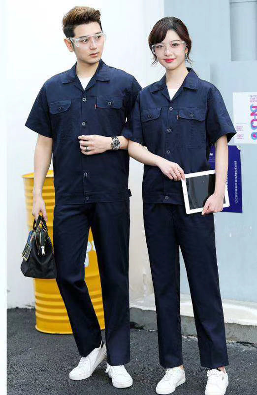 藏青夏短