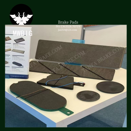Sitered Brake Pad part nos 528.890, 521.867 Тормоз ветрогенератора  Тормозные колодки