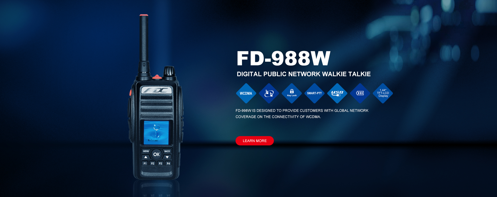Digital Public Network Walkie Talkie