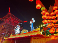 山西景区庙会施工案例