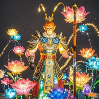 古镇彩灯灯会