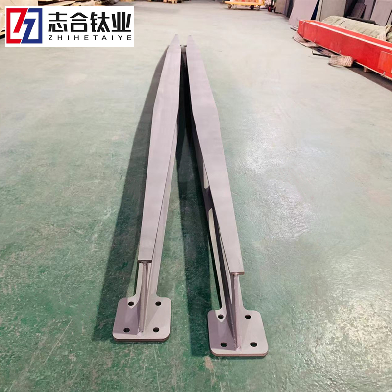 TC4工字加強(qiáng)框直線度正負(fù)3mm可按需定制各類鈦焊接件、異形件-4