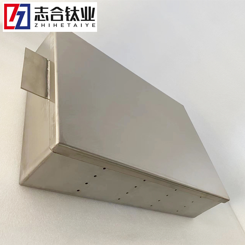 實體廠家供應TA2烘料盒鈦焊接件異形件鈦設備鈦管件可按需定制-3