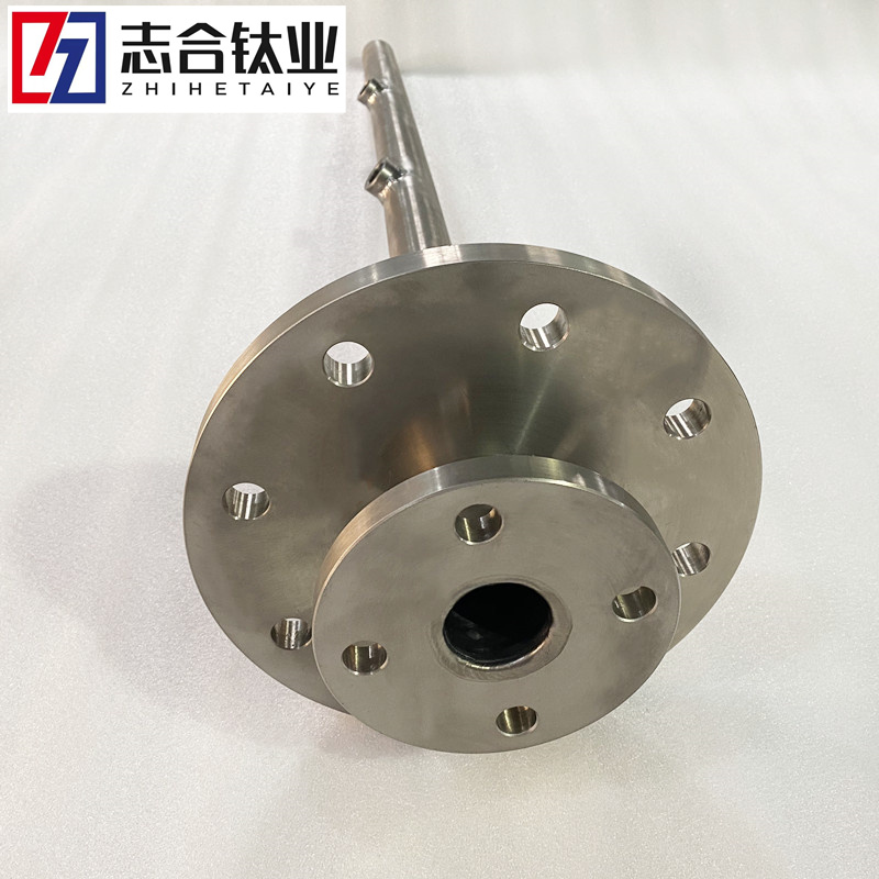 TA2純鈦耐腐蝕噴淋管化工管道鈦金屬接管各種焊接件可來圖定制-3