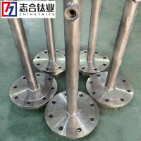 TA2純鈦耐腐蝕噴淋管化工管道鈦金屬接管各種焊接件可來圖定制-5