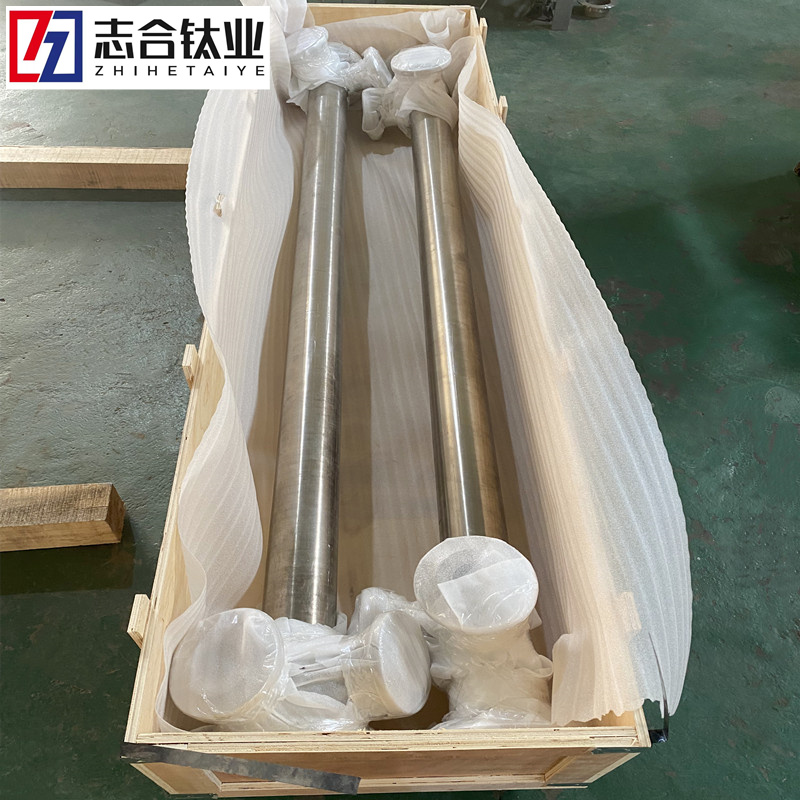 專業(yè)做鈦鎳鋯材焊接加工鎳六通鎳焊接件N6管道-304法蘭-4