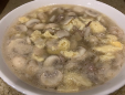 蘑菇肉丝蛋汤