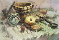 水粉历年作品欣赏