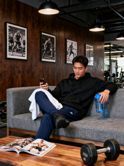 健身房女性健身 (2)