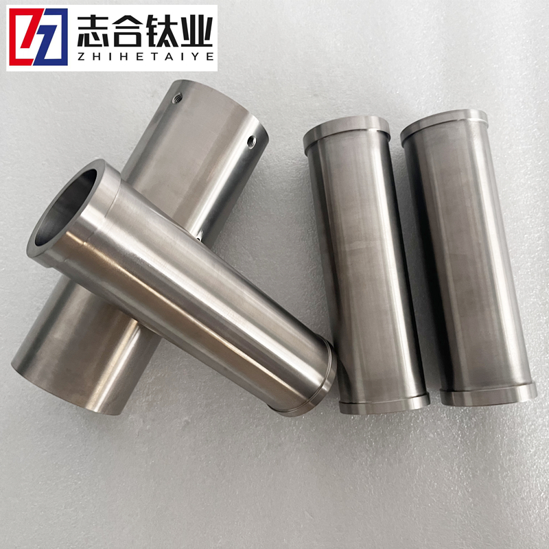TA1TA2TC4鈦合金軸套鈦管加工件鈦合金環(huán)鈦鍛件鈦焊接件可定制-1