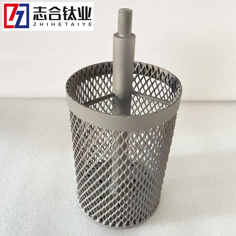 廠家加工定制TA1TA2鈦網(wǎng)籃鈦加工件焊接件異形件多種規(guī)格可定制-1