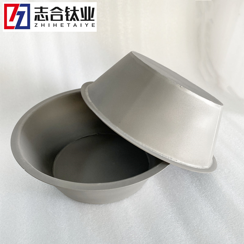 寶雞廠家供應(yīng)鈦合金產(chǎn)品TA1TA2TC4Zr702鈦盆鈦桶各種焊接件來圖定制-1