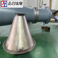 鈦鎳鋯焊接反應(yīng)爐鈦設(shè)備鈦加工件換熱器來圖定制加工-5
