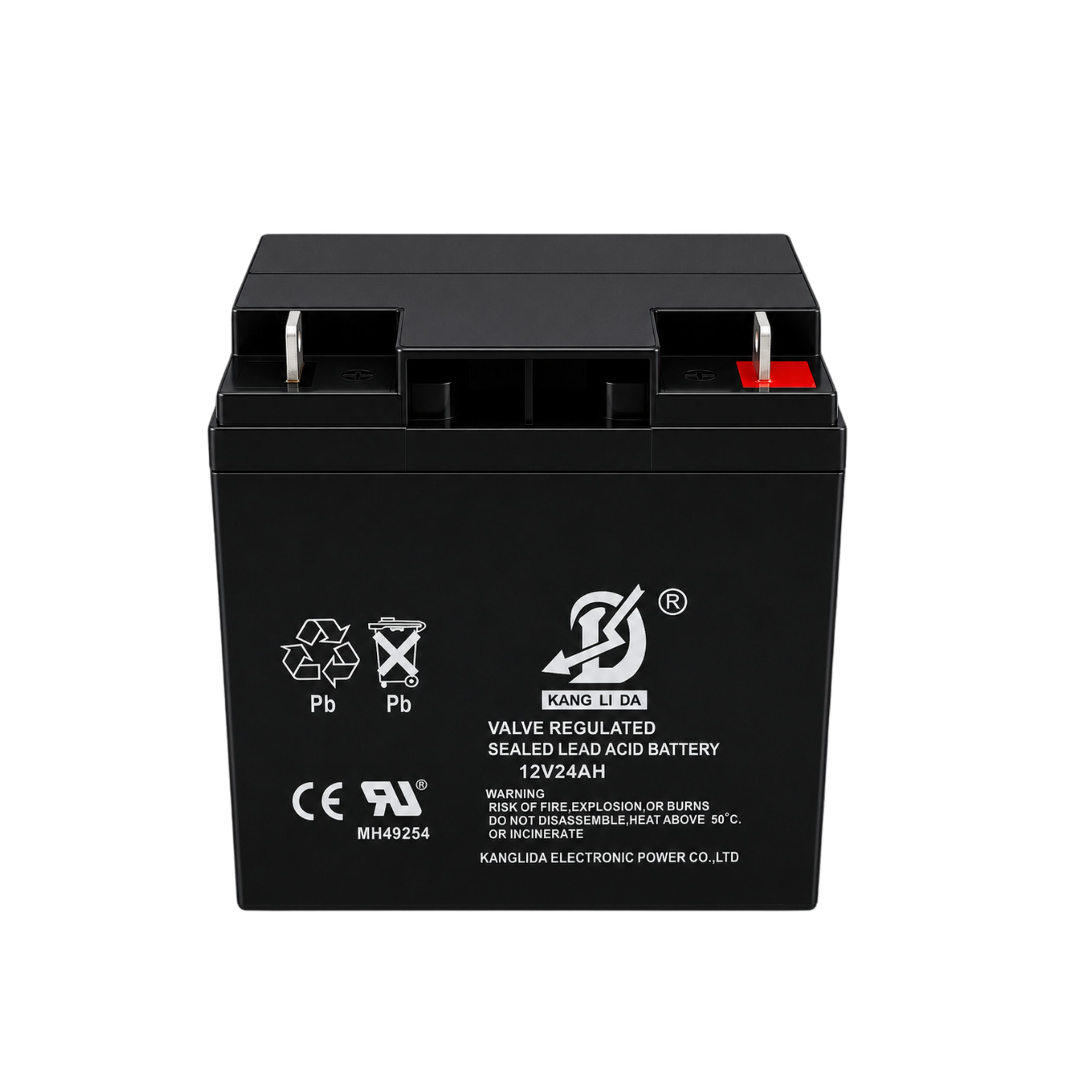 康利达12V24AH海湾报警主机电池