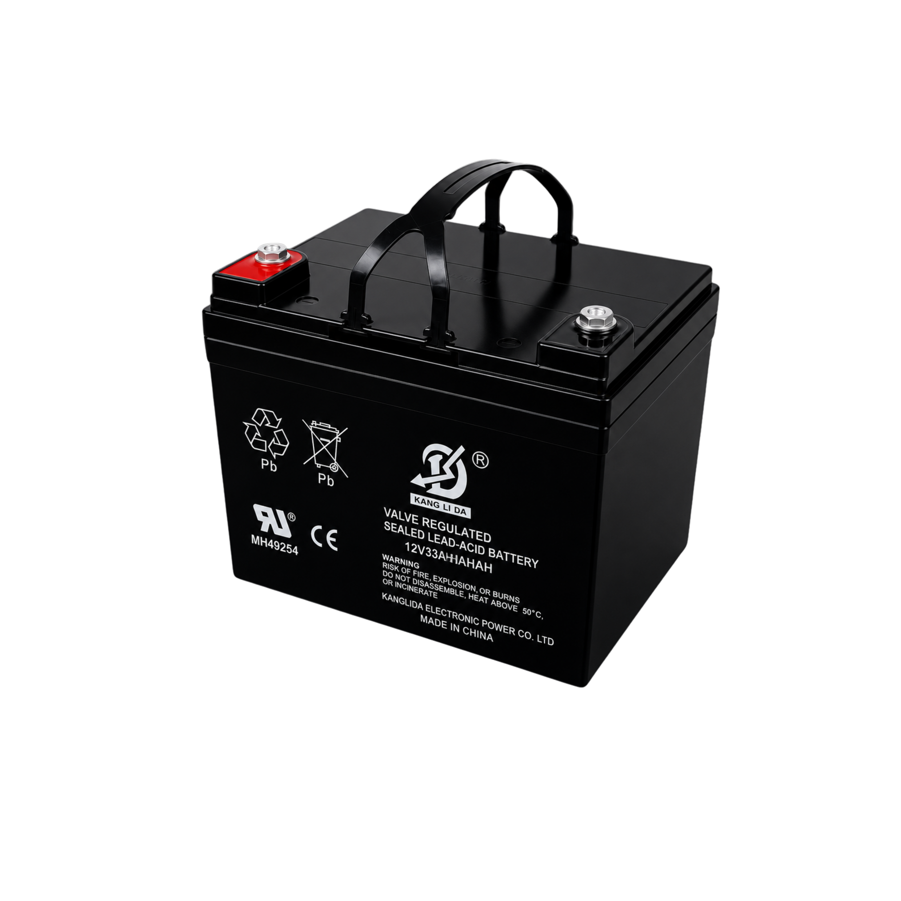 康利达12V33AH割草机电池