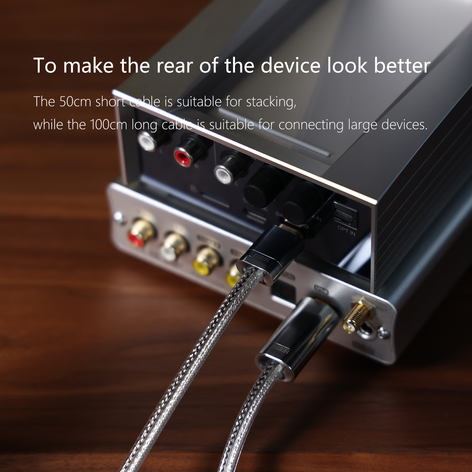 TC09BA USB A To USB B TC09BC USB C To USB B HiFi Audiophile USB 