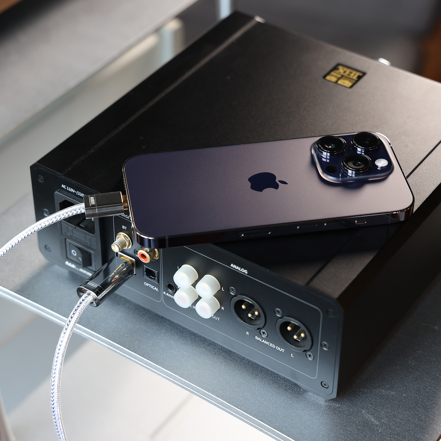 TC09BL (Lightning to USBB) HiFi Audiophile USB CableddHiFi