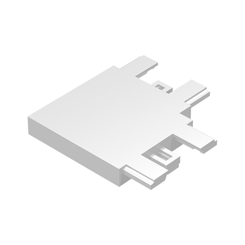 欧瑞博灯1-刀锋超薄轨道连接器L型平面连接器白