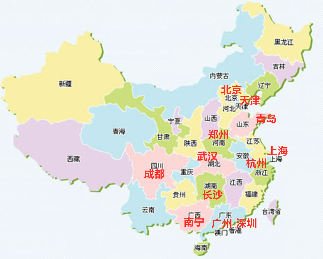 中国地图