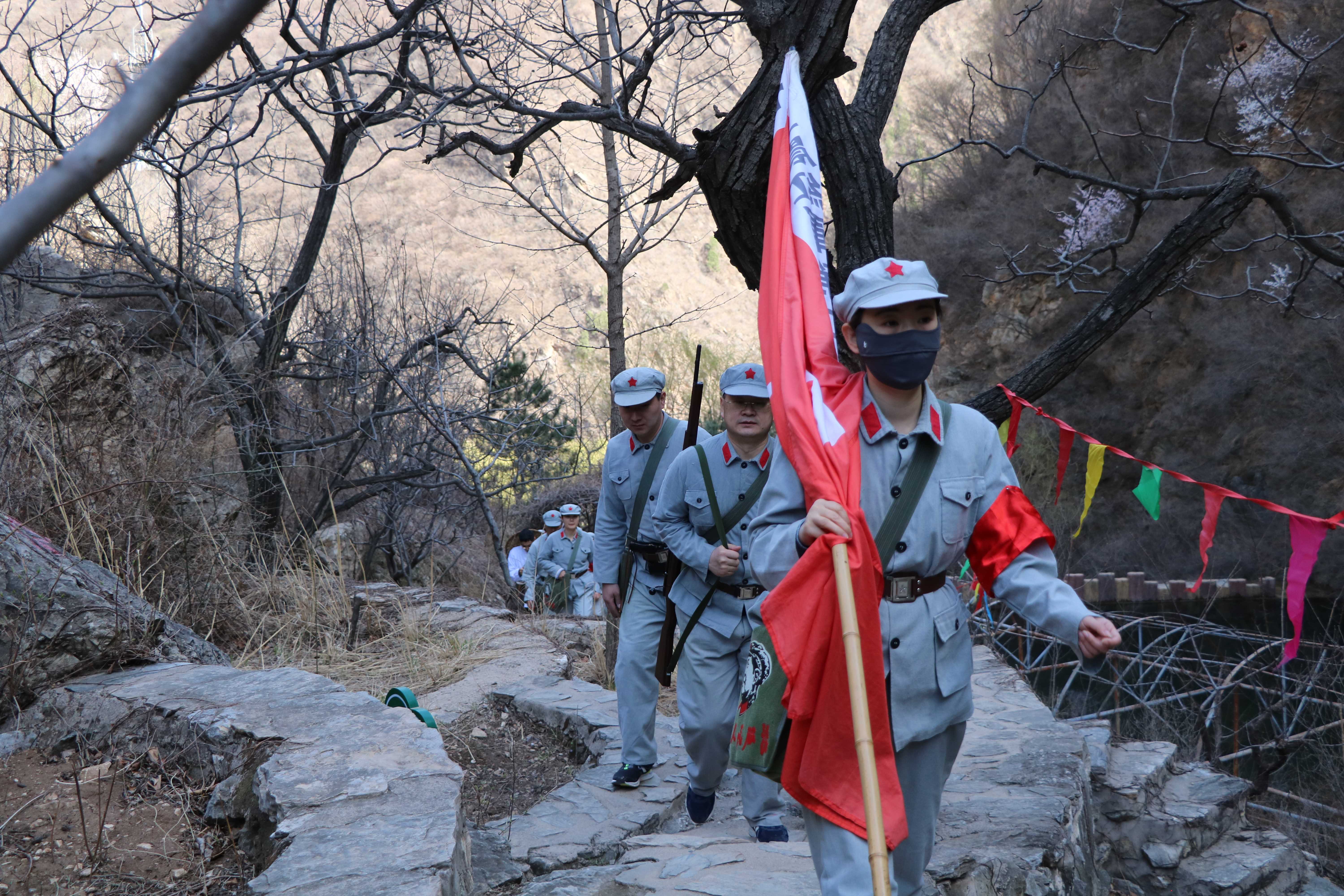 怀柔响水湖长城红馆图片