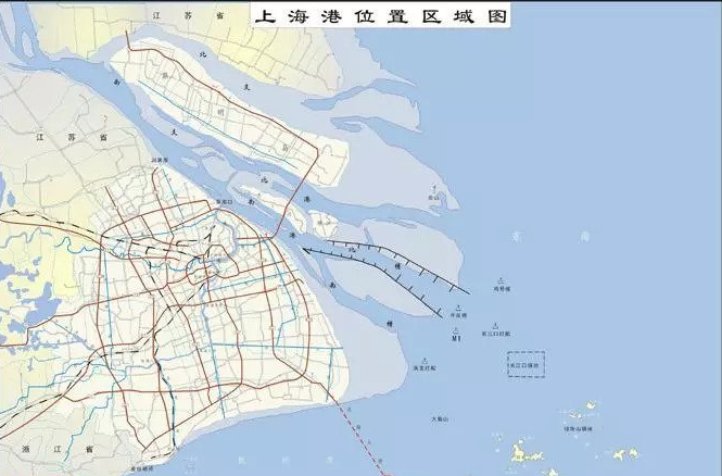 上海港港口锚地简介