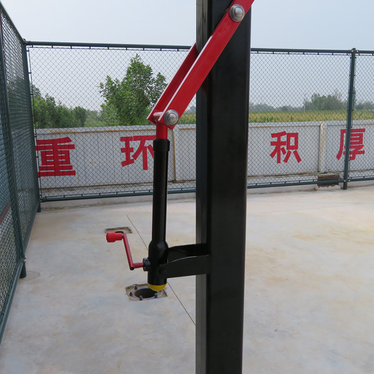 手摇升降调节篮球架