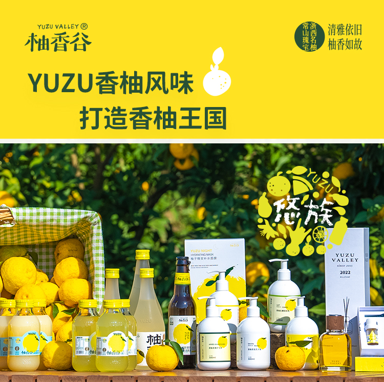 爆款】柚香谷双柚汁柚子饮常山柚子汁饮料胡柚香柚300g*10瓶-浙江常山恒寿堂柚果股份有限公司