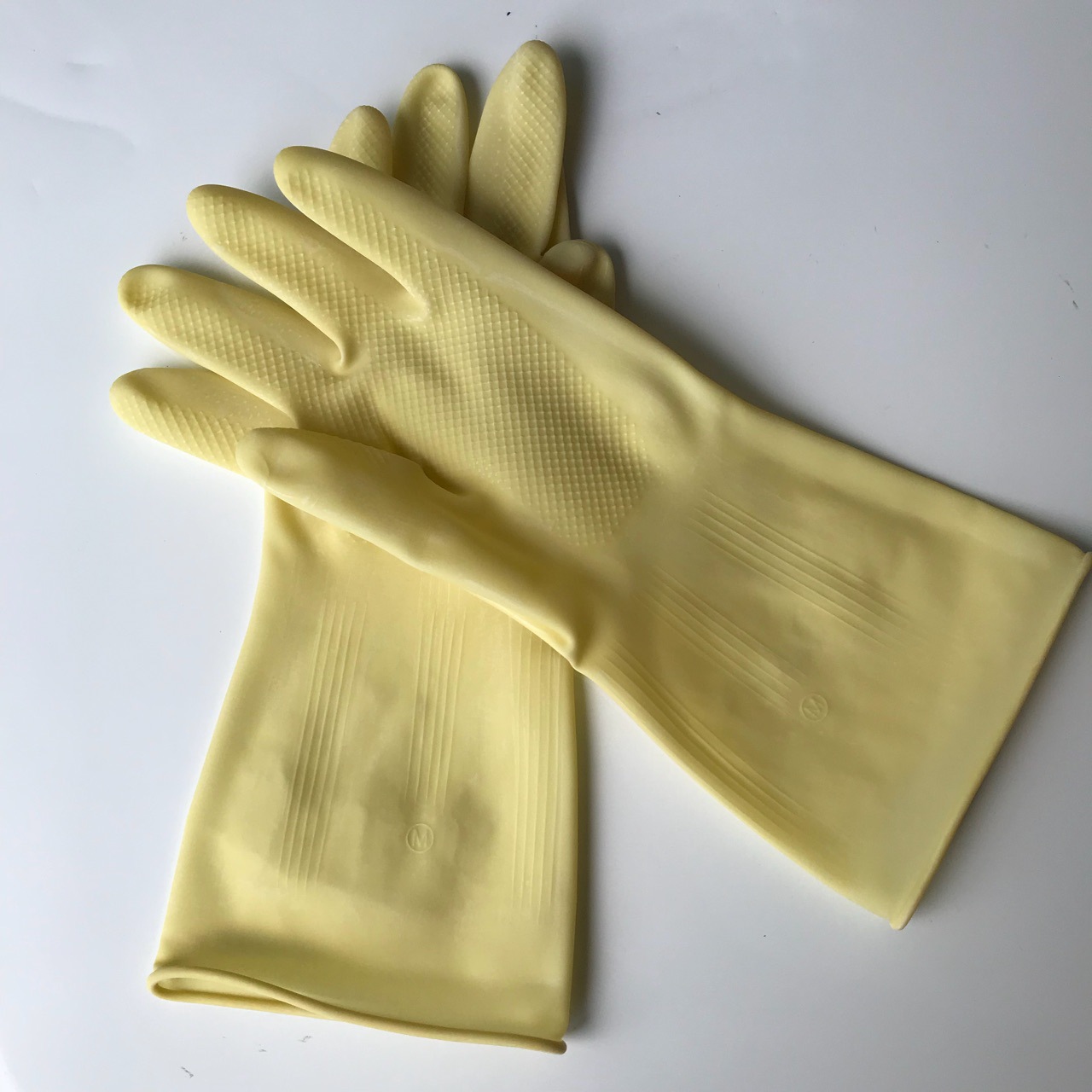 五羊牛筋胶手套