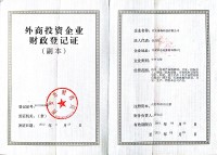 合资财政登记